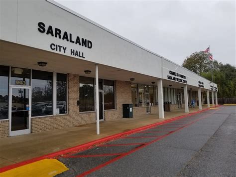 City of saraland - Saraland City Hall Address 716 Saraland Boulevard South Saraland, Alabama, 36571 Phone 251-675-5103 Fax 251-679-5560. Other Town & City Halls Nearby. Satsuma City Hall Old Highway 43, Satsuma, AL - 3.1 miles